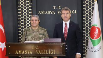 Genelkurmay Başkanı Orgeneral Bayraktaroğlu, Amasya Valiliği'ni ziyaret etti