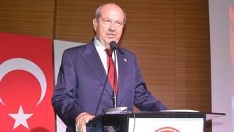 Ersin Tatar: Kıbrıs'ta bir anlaşma olacaksa bunun iki devlet temelinde olması gerekir