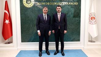 Bakan Kurum, İzmir Büyükşehir Belediye Başkanı Tugay’ı kabul etti