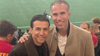 Robin van Persie Göztepe U19 maçına geldi