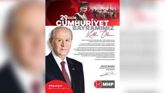MHP Genel Başkanı Bahçeli'den 29 Ekim Cumhuriyet Bayramı mesajı