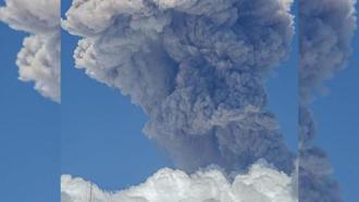 Filipinler'deki Mayon Yanardağı’nda patlama meydana geldi