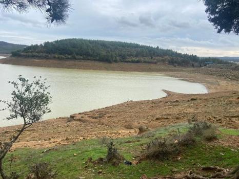 Son yağışların Keşan’a su verilen Kadıköy Barajı’na katkısı olmadı