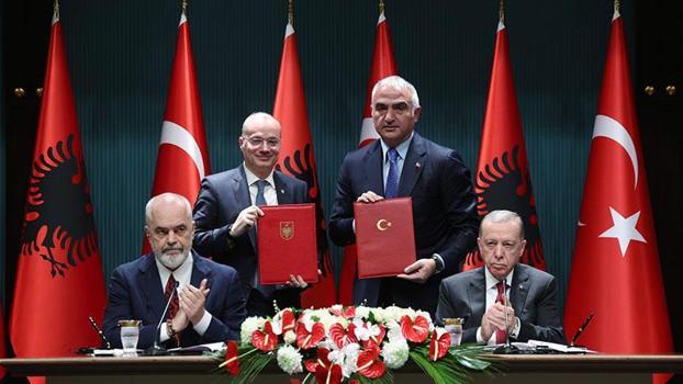 Türkiye ile Arnavutluk arasında TİKA Koordinasyon Ofisi'nin statüsüne ilişkin mutabakat imzalandı