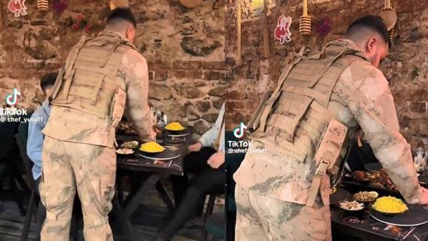 Beyoğlu'nda restoranda askeri üniforma ile servis yapan şüpheli tutuklandı