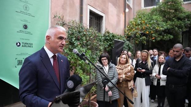 Bakan Ersoy, Venedik Bienali’nde Türkiye Pavyonu'nun açılış törenine katıldı