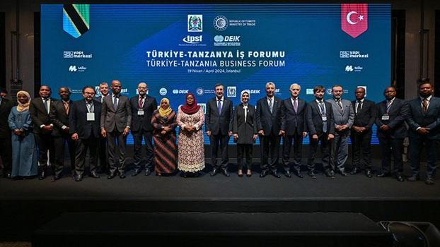 Cumhurbaşkanı Yardımcısı Yılmaz ve Bakan Bolat ‘Türkiye-Tanzanya İş Forumu’na katıldı