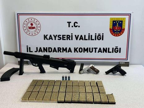 Kayseri'de ruhsatsız silah operasyonu: 1 gözaltı