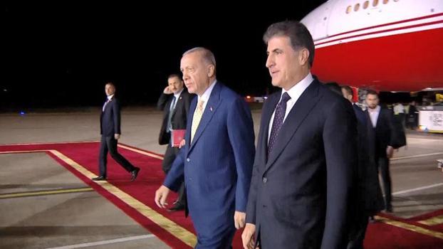 Cumhurbaşkanı Erdoğan, Erbil’de