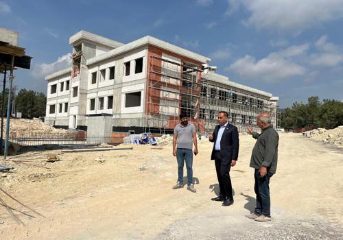 Kıratlı: Mezitli Devlet Hastanesi inşaatının yüzde 40’ı tamamlandı
