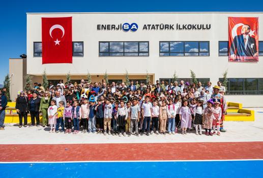 Hatay'da Enerjisa Atatürk İlkokulu açıldı