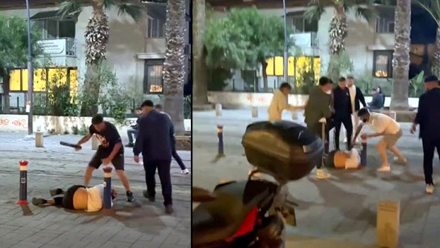 İzmir'de 3 kişiyi tekme - tokat dövüp, demir çubukla darbeden 4'ü çocuk 6 şüpheli serbest