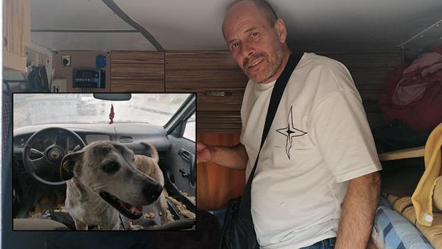 Silivri'de köpeğin karavanda mahsur bırakıldığı iddiası; Köpeğin sahibi konuştu