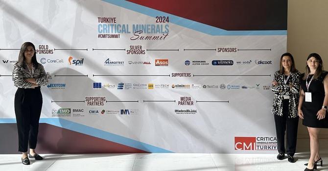 Akcoat, Türkiye Kritik Hammaddeler Zirvesi 2024'e sponsor oldu
