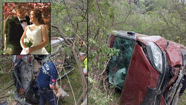 Otomobil şarampole yuvarlandı: Ziraat mühendisi Ayşe öldü, eşi ve kızı yaralı