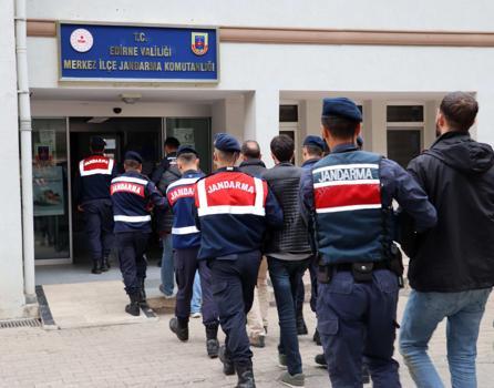 Edirne’de aranma kaydı olan 144 kişi yakalandı