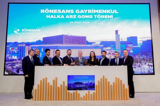 Borsa İstanbul’da gong Rönesans Gayrimenkul için çaldı