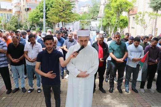 Alanya'da Filistinliler için gıyabi cenaze namazı