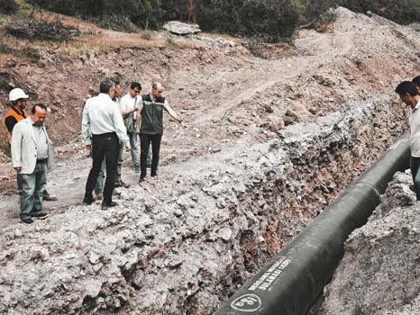 Bergama Bölümçam Barajı, 3 bin 350 dekar araziye can suyu verecek