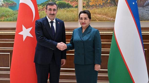 Yılmaz, Özbekistan Senatosu Başkanı Narbayeva ile görüştü
