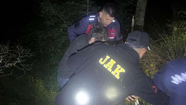 Bursa'daki longoz ormanlarında kaybolan bisikletli, 4,5 saat sonra bulundu
