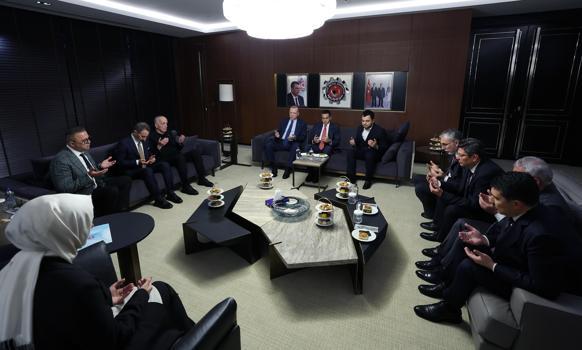 Erdoğan, Pevrul Kavlak için taziye ziyaretinde bulundu