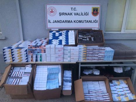 Şırnak’ta 3 milyon liralık kaçak ilaç ele geçirildi, 2 gözaltı