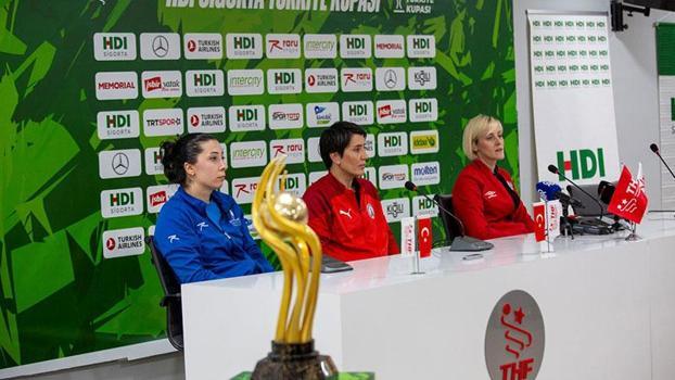 Hentbolda Kadınlar Türkiye Kupası Dörtlü Final öncesi basın toplantısı düzenlendi