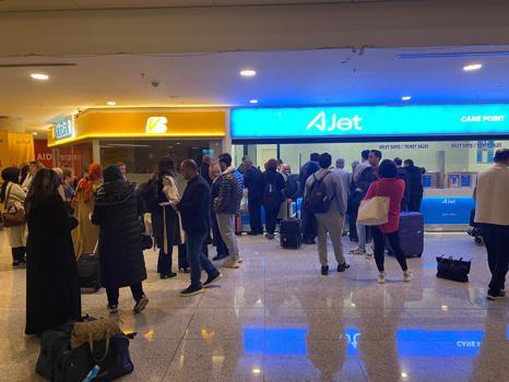 'Asılsız bomba ihbarı', AJet'in Ankara- Erzincan uçağını havadan geri döndürdü
