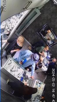 İstanbul - Nişantaşı’nda kuyumcuda hırsızlık kamerada