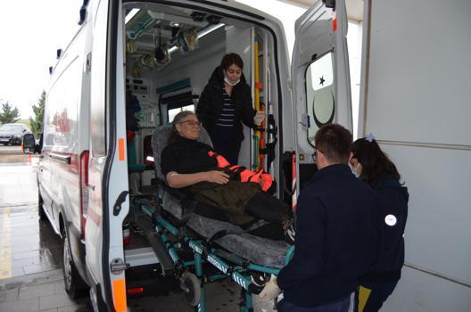 Danimarkalı turist, Ihlara Vadisi'nde gezerken düşüp yaralandı