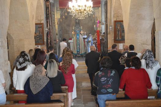 Mardin'de Süryaniler, Paskalya Bayramı'nı kutladı