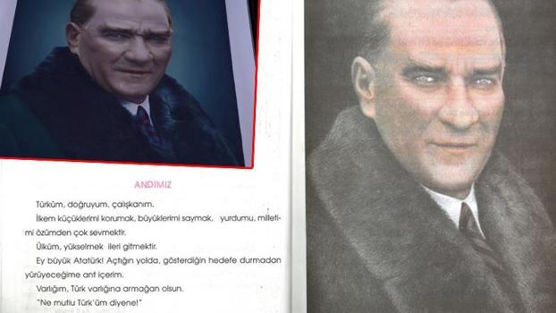 Ders kitaplarındaki Atatürk portresinin aslı MEB envanterinde