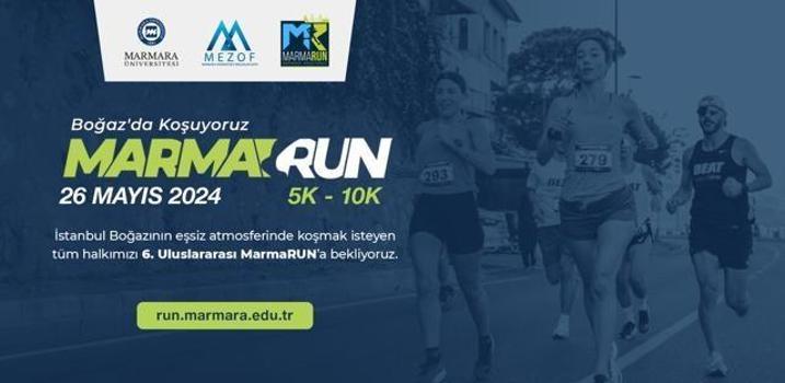 Uluslararası 6. MarmaraRUN 26 Mayıs’ta koşulacak