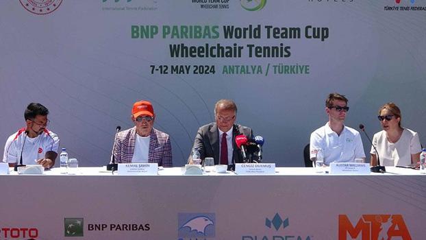 Tekerlekli Sandalye Dünya Takımlar Şampiyonası’nın basın toplantısı yapıldı