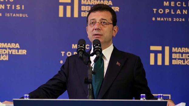 İBB Başkanı Ekrem İmamoğlu Marmara Belediyeler Birliği toplantısında konuştu