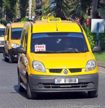 Antalya’da taksi ücretine zam