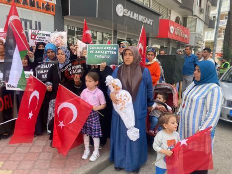 Osmaniye'de AK Parti Kadın Kolları'ndan Gazze açıklaması