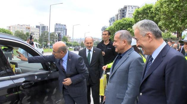 Emniyet Genel Müdürü Ayyıldız, Bursa'da trafik uygulamasına katıldı
