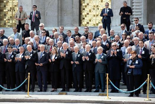 Eski Devlet Bakanı Bekir Aksoy için TBMM'de tören