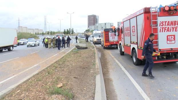 İstanbul - Başakşehir'de aynı yolda yine kaza : 1'çocuk 6 yaralı