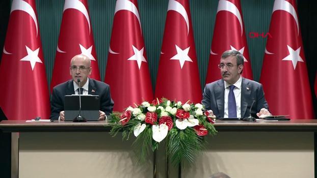 Cumhurbaşkanı Yardımcısı Cevdet Yılmaz ve Bakan Şimşek Kamuda Tasarruf Paketini açıklıyor (CANLI)