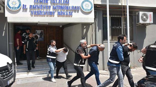 İzmir'de 'Zirek Kardeşler' ve 'Alabaylar' suç örgütlerine operasyona 21 tutuklama