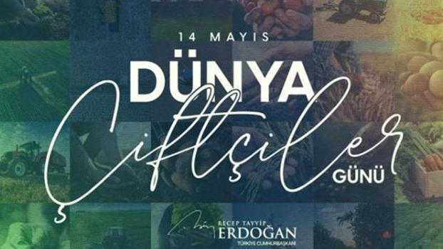 Cumhurbaşkanı Erdoğan'dan 'Dünya Çiftçiler Günü' mesajı