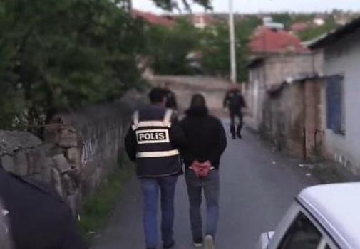 Kayseri'de aranan firari 14 hükümlü yakalandı