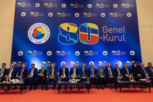 TOBB 80'inci Genel Kurul resepsiyonu Ankara'da düzenlendi (2)