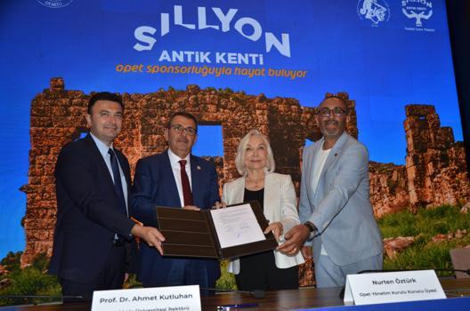 Sillyon Antik Kenti kazı çalışmaları için protokol imzalandı