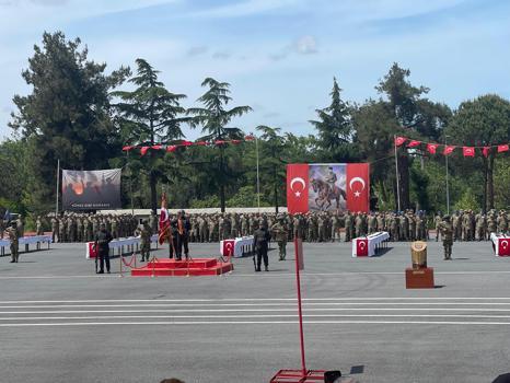 Beyoğlu’nda engelliler için temsili askerlik töreni yapıldı
