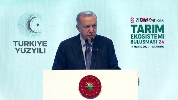 Cumhurbaşkanı Erdoğan 'Tarım bitti' tezlerinin gerçek dışı olduğunu rakamlarla ispat ettik