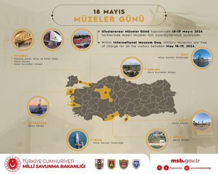 MSB: 18-19 Mayıs'ta askeri müzeler ücretsiz